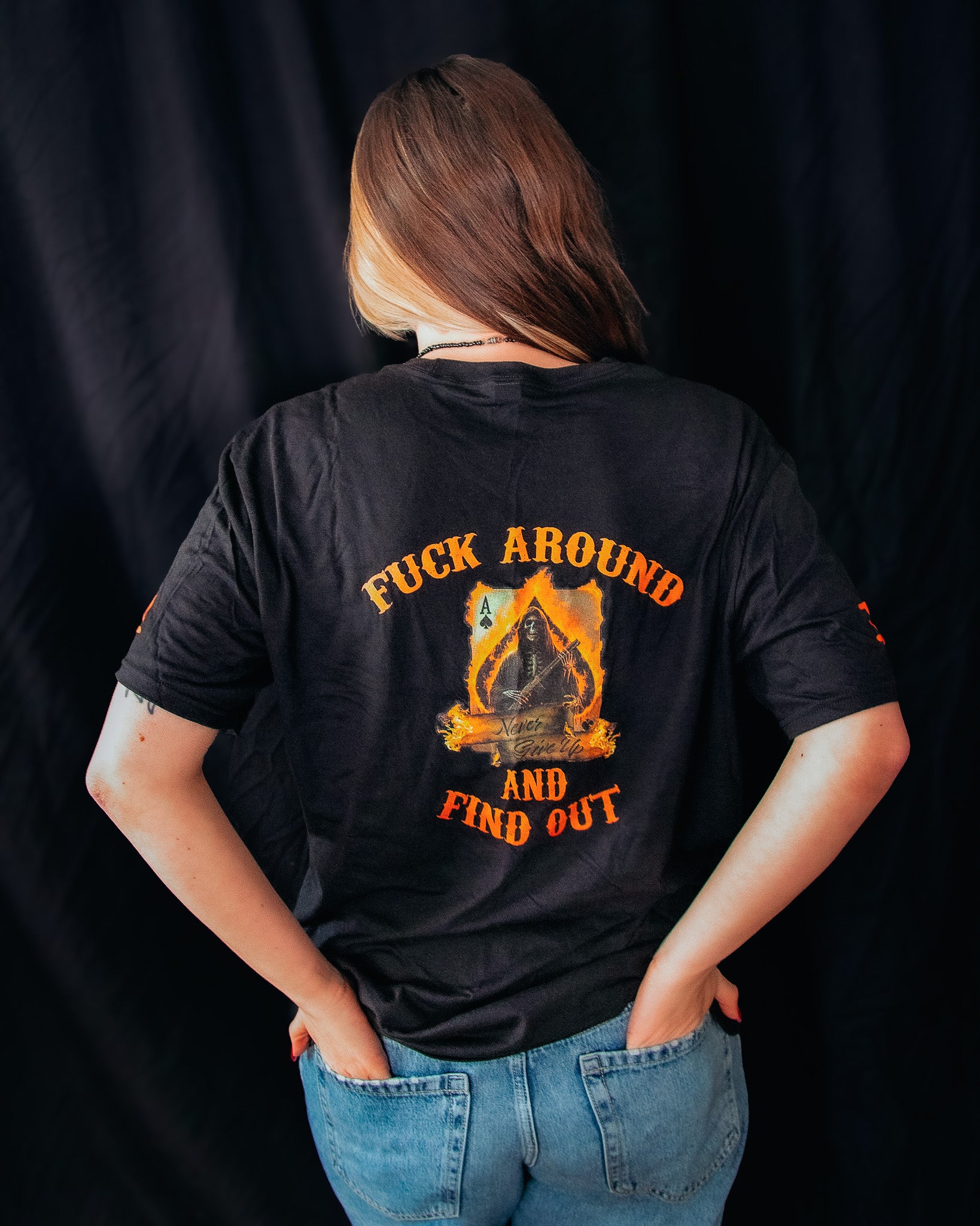 D.O.A. "Zero Fucks Given" Premium Tri-Blend Tee