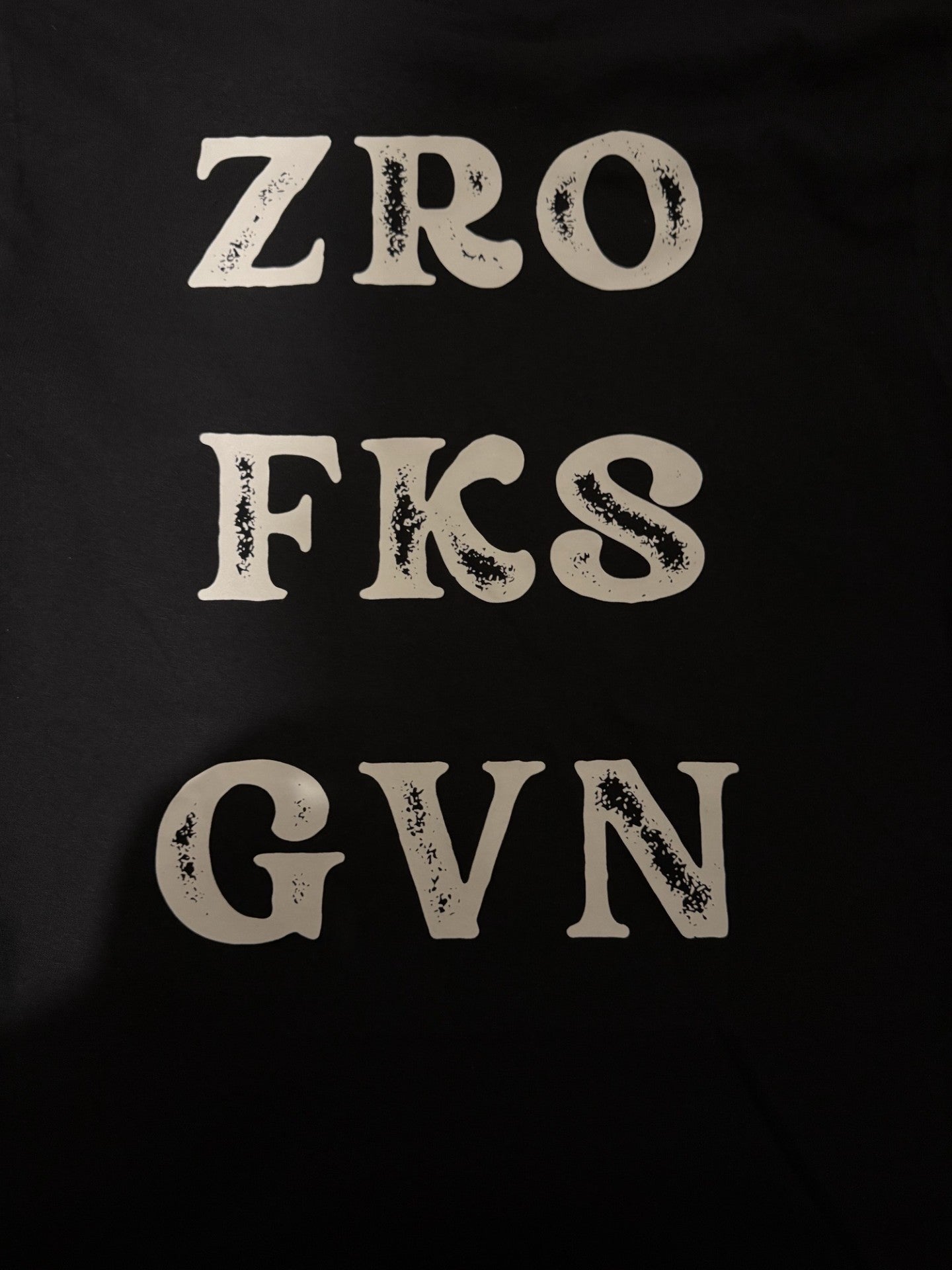ZERO FUCKS Short Sleeve