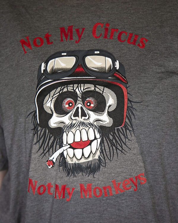 Not My Circus Unisex Cotton Blend T-Shirt - Image 3